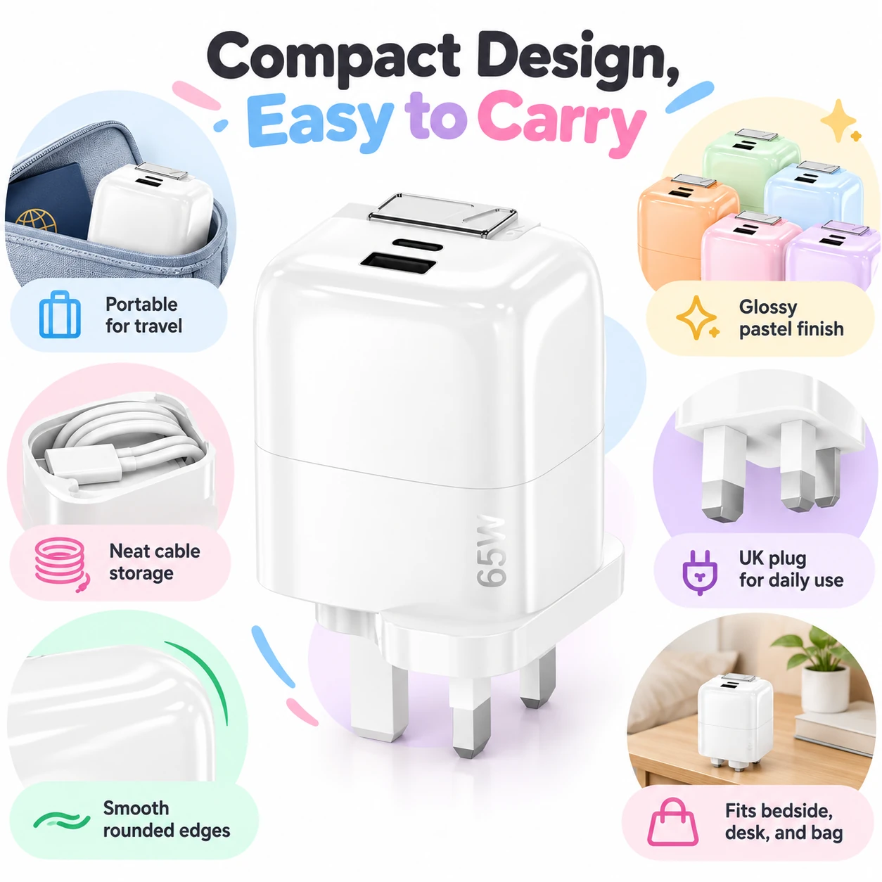 UK plug, single colour — specification sheet 5